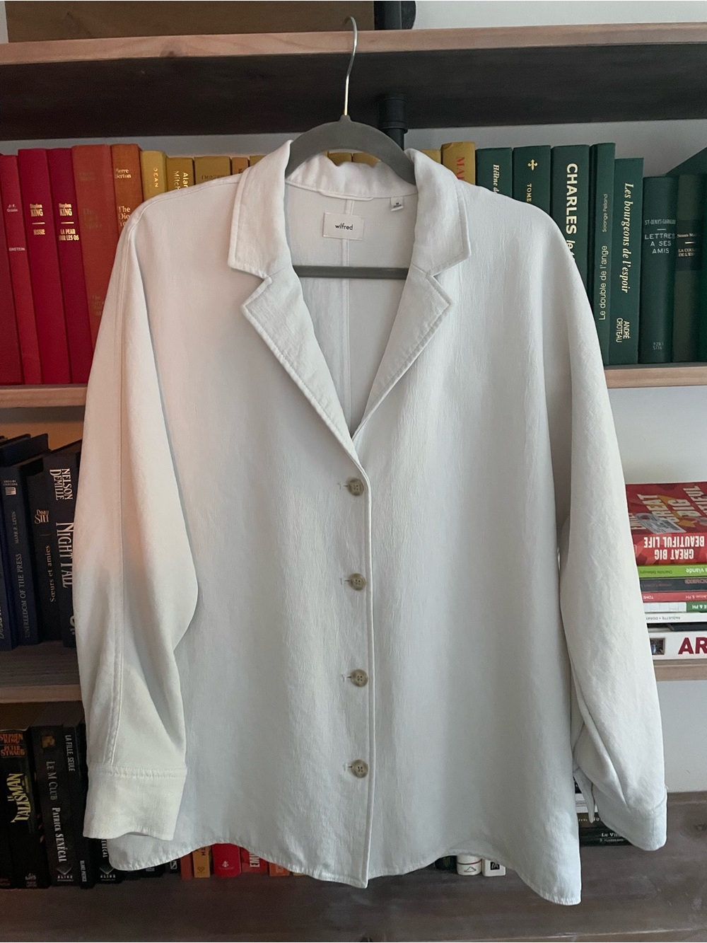 Wilfred Cream Button-Front freeform